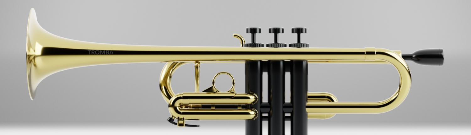 C trumpet gold